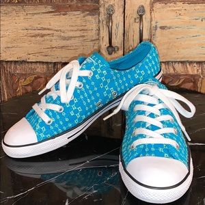 New Converse -All Star eyelet embroidered size 7